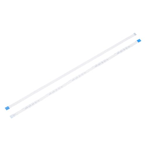 QUARKZMAN 5 Pack Câble Plat Flexible FFC, 6 Broches Pas De 0.5mm Longueur 200mm (Type B) Pour LCD Imprimante 3D Caméra DVD TV Ordinateur Portable Audio