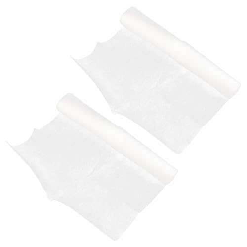 Papier filtre anti-huile pour hotte de cuisine Gatuida | 2 rouleaux jetables en tissu non tissé
