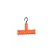 Pilipane Fishing Knot Puller with T Handle Design for Carp Fishing Plastic, Stainless Steel Hook, Easy to Use, Ensures Strong Knots and Rig Testing, Essential Tool for Anglers (Orange)