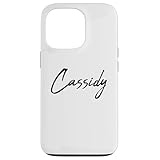 Beautiful Handwritten Font Cassidy Calligraphy スマホケース iPhone 13 Pro 用