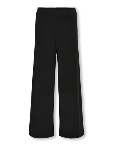 ONLY Mädchen Kognella Pant JRS Noos Hose, Schwarz, 140 EU