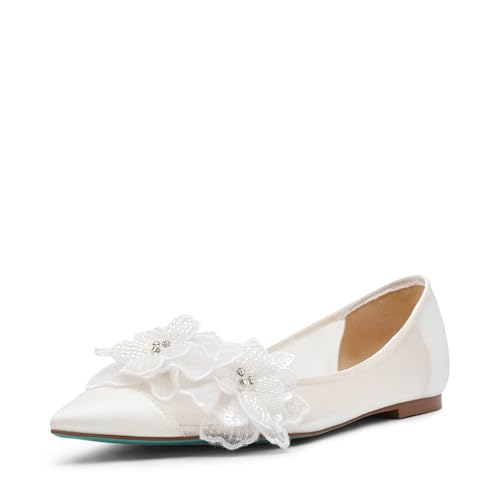 Betsey Johnson Women's Gray Ballet Flat