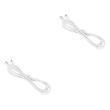 Rallonge blanche : l'extension de cordon de ligne téléphonique de haute qualité vous permet de placer votre téléphone à 25 pieds de la prise téléphonique murale.