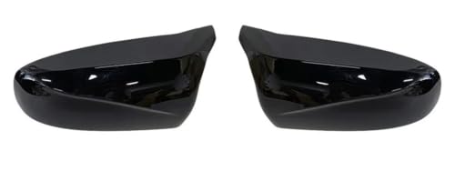 Coques de rétroviseurs pour BMW X5 E70 X6 E71 2008-2013 en noir brillant