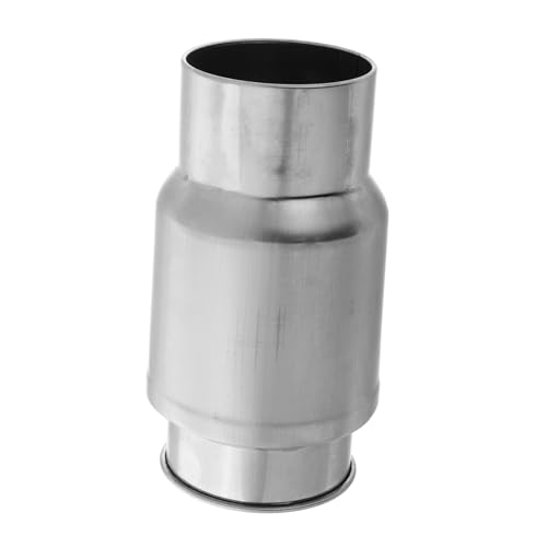 ROMISBABA ステンレス製排気管 アダプター エルボ管 通気ホース 屋内ストーブ用 排 管 暖房ストーブ用 ガスヒーター用 ストレート コネクタ 耐熱 波形ホース