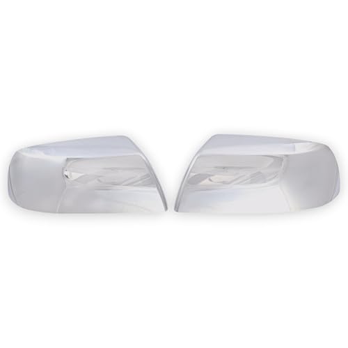 Chrome Car Side Rear View Mirror Cover Caps Replacement Compatibl...