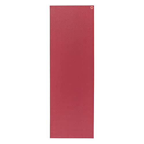 Bodhi Yogamatte Rishikesh Travel | Superleicht & Faltbar | Rutschfeste Travelmat | Made in Germany | Reisematte für Yoga & Pilates | Fitnessmatte zum Reisen | OEKO-TEX 100 | bordeaux