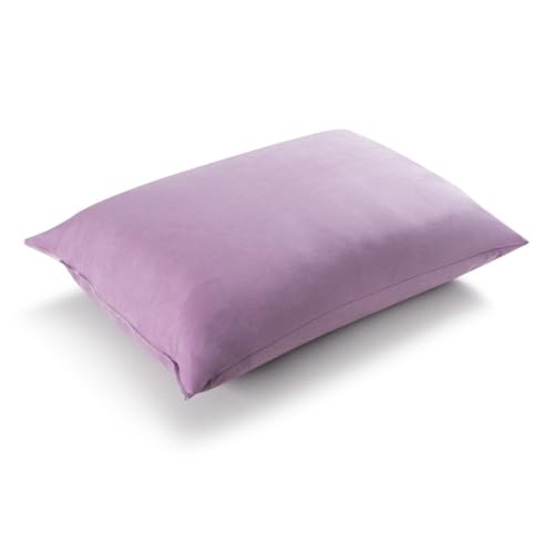 Kit 2 Travesseiros com Aromaterapia Lavanda 50x70cm Toque Aveludado Ajuda na Insônia e Ansiedade