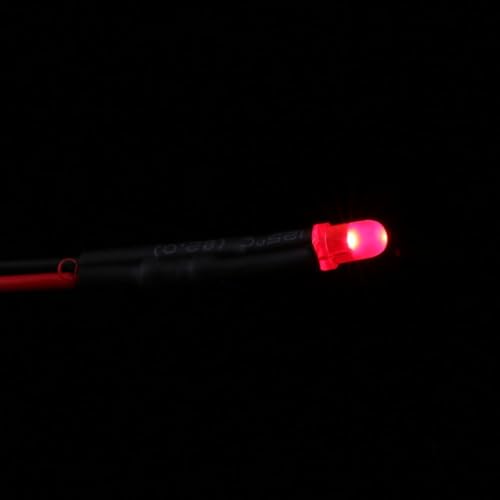 Diodos LED precableados para iluminación automotriz y maquetas con cable de 20 cm 6