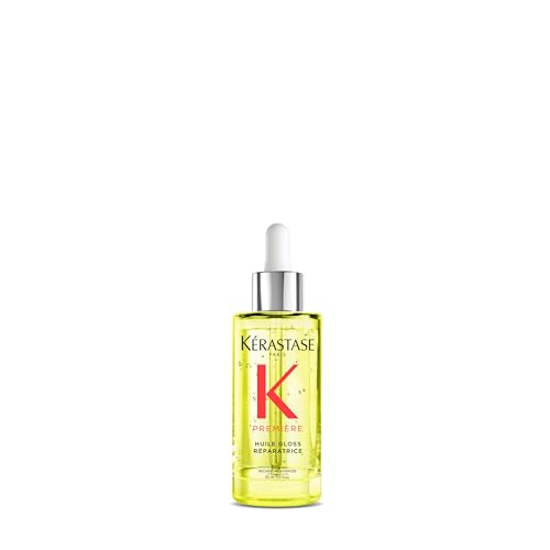 KÉRASTASE Première - Huile Gloss Réparatrice Sans Rinçage - Huile Capillaire Anti-Fourches -...