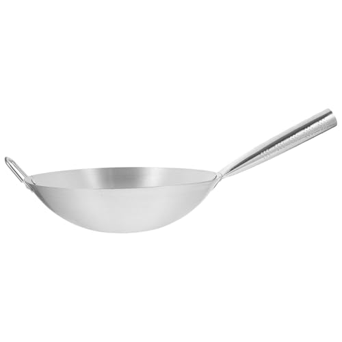 Wok de acero inoxidable antiadherente 30 cm miniatura 1