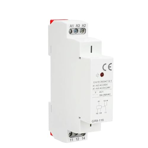 Relais auxiliaire 8A 16A SPDT à double tension de commande GR8