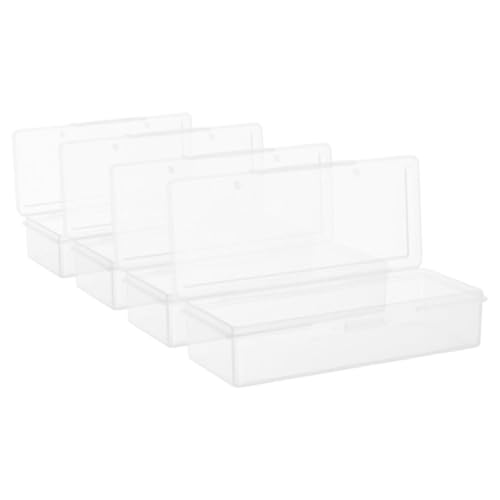 ZUNOXAZ 4 Piezas Recipientes de Almacenamiento Queso Abatible Reutilizable Refrigerador Mantener Frescos