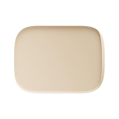 Image of PETLIBRO Cat Food Mat, Silicone Dog Food Mat for Feeder & Fountain, Waterproof Pet Bowl Mat with Raised Edge Spill Protection, Non-Slip Feeding Mat for Cats & Dogs, 22'' x 16.5'', Ivory