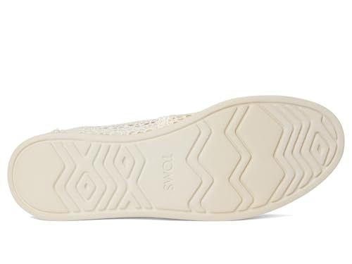 Image of TOMS Women's Alpargata Plus Slip On Espadrille, Textile Upper, Relaxed Fit, CloudBound Insole, Stretchy Easy On and Off