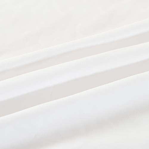 Sonia Moer Super Soft Brushed Microfibre Pillowcases - Non Iron Breathable Hypoallergenic Pillowcases set of 2- White