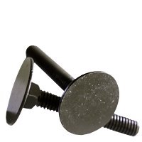 (175pcs) 3/8"-16x3 1/2",(FT) Elevator Bolt, Flat Countersunk Head, Grade 2, Plain Finish, (inch), Size: 3/8"-16, Length: 3-1/2"