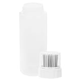 OUNONA Ölflasche mit Pinsel aus Silikon und Pp 175ml Quetschflasche für Präzises Dosieren Praktischer Ölspender mit Skala zum Kochen und Grillen in Küche