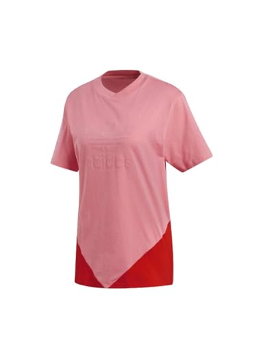 Adidas T-Shirt Femme Clrdo XS haut sport rose orange mode urbaine colorée