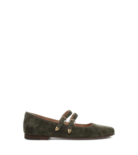 Frye Carson Multi Mary Jane Women's Flats - Stylish Leather Slip-On Shoes for Everyday Comfort and Versatile Fashion