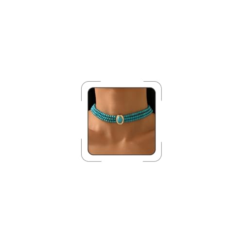 Collier turquoise bohème : le bijou western parfait anti-tenue banale