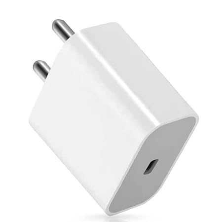 Image of Original 20W Fast Charging Adapter Compatible with app.Ie 14 Pro, 14 Pro, 13, 13 Pro, 13 Pro Max, 12, 12 Pro Max, 11, 11 Pro Max, X, 8 Series (All iPads) (Only Adapter) (FIX25)