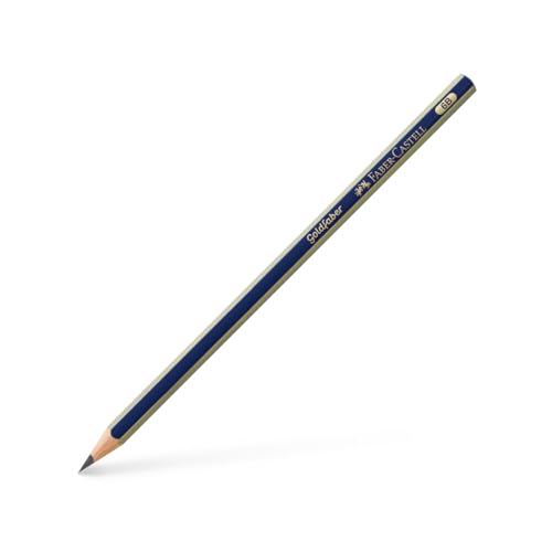 Lápiz de grafito 6B Faber-Castell pack 12 miniatura 1