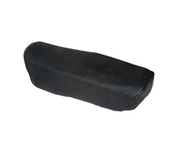 ZENLO Faux Leather Motor Bike Seat Covrer for Bajaj Discover 125 St Red 2009_Black