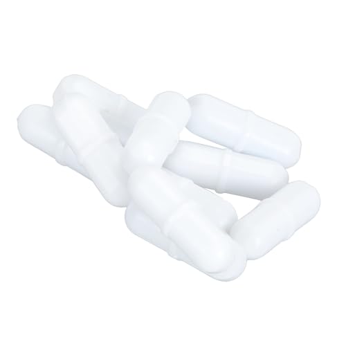 AYNEFY 10Pcs Magnetic Stir Bar Set, PTFE Coated Magnetic Stirrer Mixer for Efficient Liquid Mixing in Laboratories, 9x28mm for Scientific Research and Industrial Use
