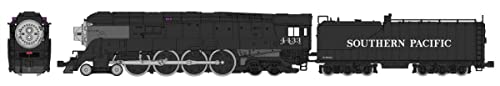 Kato 126-0309 N Scale Southern Pacific 4-8-4 GS-4 Postwar Black #4445
