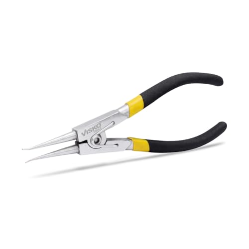 Image of VISKO 218 7 inch CirClip Plier | External Bend | Cutting player |Cutting plier | Pliers for Home | Player Tools | Combination plier | Pliers for electrical Work | Household Appliance | 7 Inches |