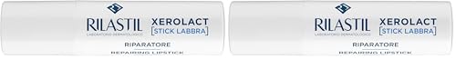 Rilastil Xerolact Stick Labbra, Nutriente e Protettivo con Burro di Karité, Film Protettivo di Lunga Durata, Confezione da 8,8 ml