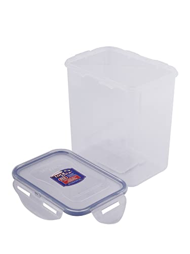Image of LocknLock Classics Tall Rectangular Food Container With Lid (1500 ml) | Airtight Leak Proof Container for Kitchen Storage Set| BPA Free, Multipurpose Fridge, Grocery Plastic Container Set (HPL812H)