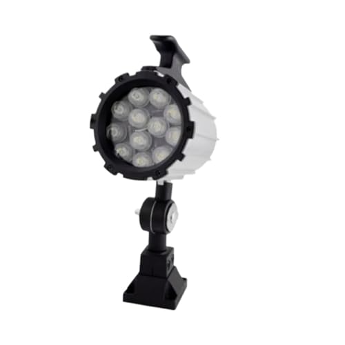Luz de trabajo CNC brazo largo de 24V lámpara mecánica impermeable para tornos de taller