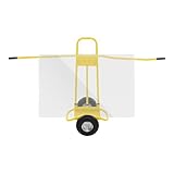 Extrêmement maniable : les quatre grandes roues antidérapantes de ce chariot de transport assurent un fonctionnement fluide et stable, même sur des surfaces inégales. Ainsi, vous déplacez des charges lourdes avec un minimum d'effort.
