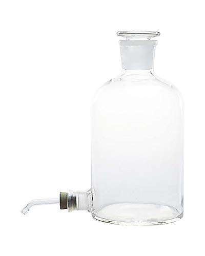 DONLAB MAL-2500 Glass 2500ml Aspirator Bottle with Outlet for Tubing and Ground Stopper