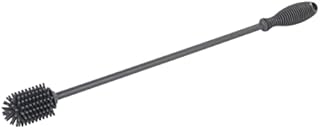 WENKO Silicone Bottle Brush-Extra Long, Grey, Ø 3.5 x 38 cm