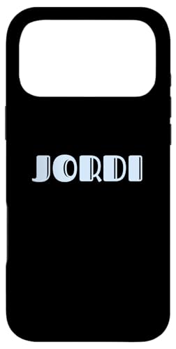 First Name Jordi Vintage Art Deco Light Blue/Lavender Font �X�}�z�P�[�X iPhone 17 Pro Max �p