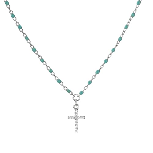 Collier croisé fine chaîne anti-nœud pour éviter les casses