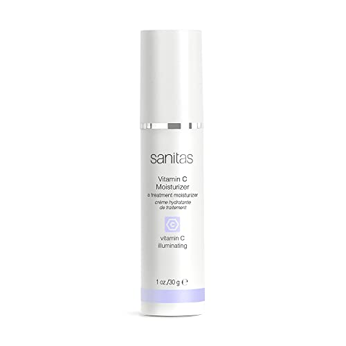 Sanitas Skincare Vitamin C Moisturizer, Fast Absorbing Treatment Moisturizer, 1 Ounce
