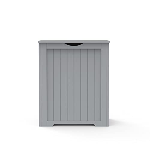 Grey Large Wooden Shaker Style Laundry Toys Clothes Bin Basket Hamper Storage Lid Large Wooden Shaker Style Laundry Toys Clothes Bin Basket Hamper Storage