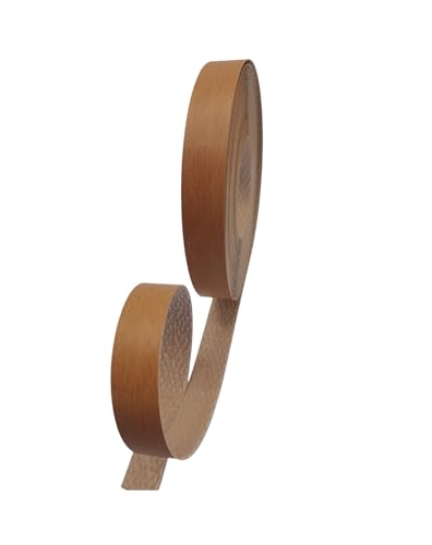Image of HGKJHFmelamine Edging Tape. 13 /16in*25ft,pre Coated with hot melt Adhesive Flexible Veneer Edge Edging, Used for Cabinet and Furniture Maintenance (No11-Yellow Beech Wood Color, 13 /16in*25ft)