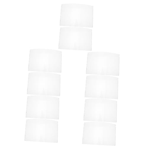OKUMEYR 10pcs Sandblasting Hood Cap Screen Industry Sanding Mask Hat Lens for Sandblasting Protective Lens