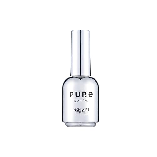 PURE Non-Wipe Top Coat Gel, 0.46 fl oz (13 ml), UV/LED Compatible,