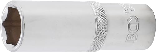 BGS 10558 | Douille pour clé, six pans, longue | 12,5 mm (1/2') | 18 mm