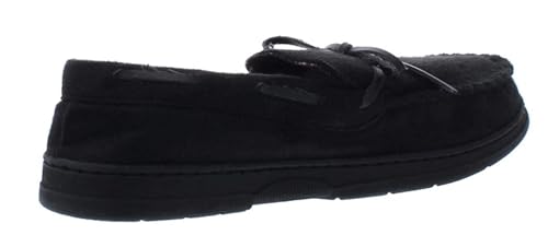 Gold Toe Mens Carter Faux Suede Slip On Moccasin Slippers2