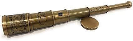 Telescopio de Mano Antique Brass NauticalMart miniatura 2