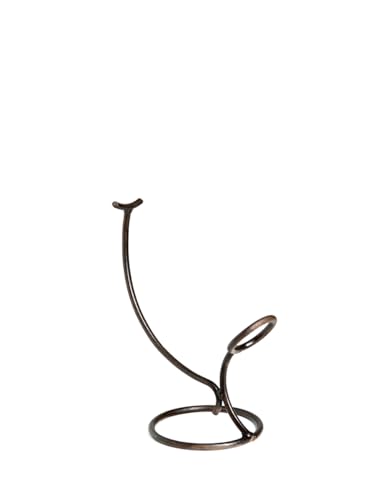 Ánforas de Mar Soporte Inclinado Tipo Botellero PIE501 (28 x 13cm) (Negro)