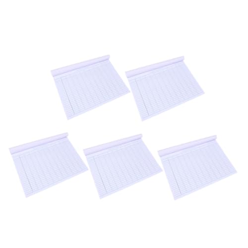 Petit Carnet de Comptabilité Registre de Caisse SHINEOFI pour Organisation des Stocks de Commerce