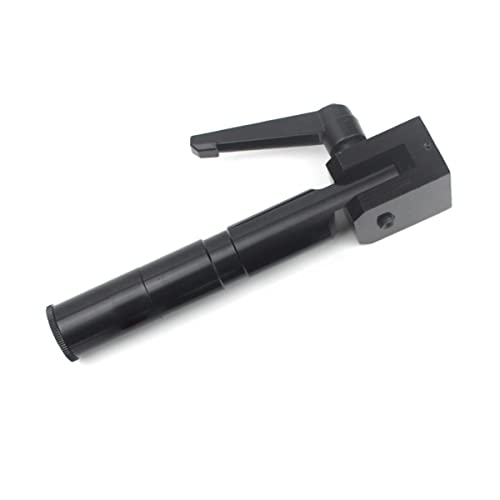 顕微鏡キット ビデオ顕微鏡ステージのための25mm / 32mmの頑丈な多軸調節可能な金属製のアームスタンド 顕微鏡レンズアダプター(Color:H)